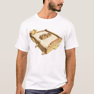 Camiseta Templo em Jerusalem. O templo de Herod