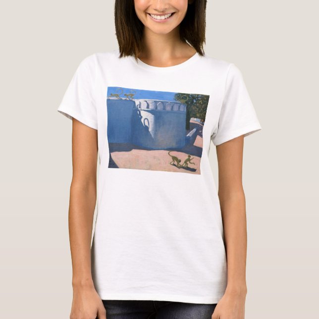 Camiseta Templo India 2000 do macaco (Frente)