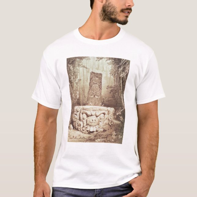 Camiseta Templo maia, Honduras (Frente)