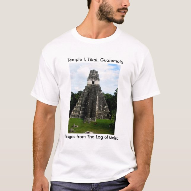 Camiseta Templo mim, Tikal, Guatemala (Frente)