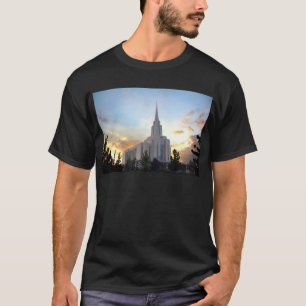 Camiseta templo mórmon Oquirrh Mountain Utah LDS