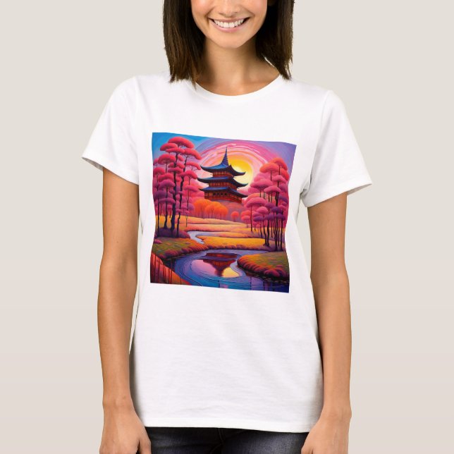 Camiseta Templo no Sunset 3 (Frente)