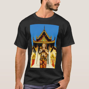 Camiseta Templo Tailandês E Buda 1102