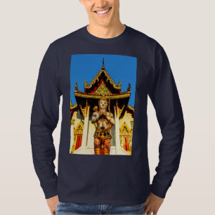 Camiseta Templo Tailandês E Buda 1102