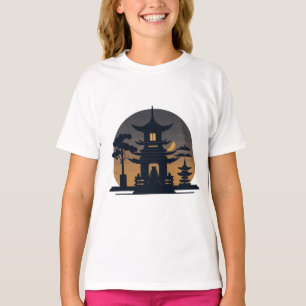 Camiseta Templo, Tibete, Montanhas