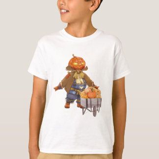 Camiseta tempo assustador feliz