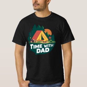 Camiseta Tempo com Pai - Dia de os pais