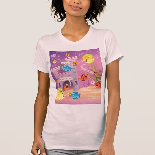 Camiseta Tempo Contagem-Sob ao mar (Frente)