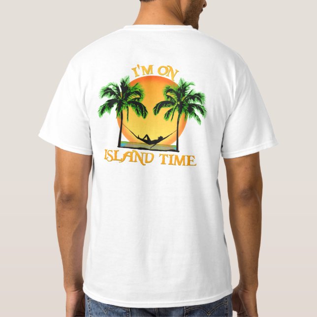 Camiseta Tempo da ilha (Verso)