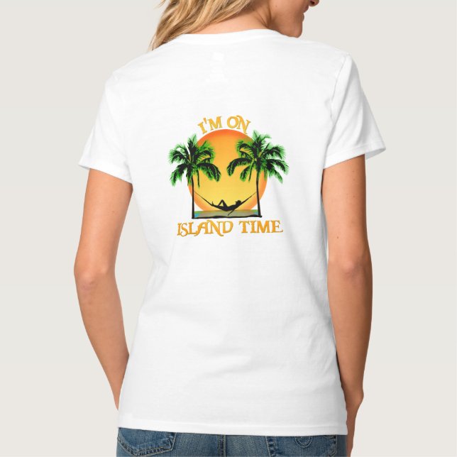 Camiseta Tempo da ilha (Verso)