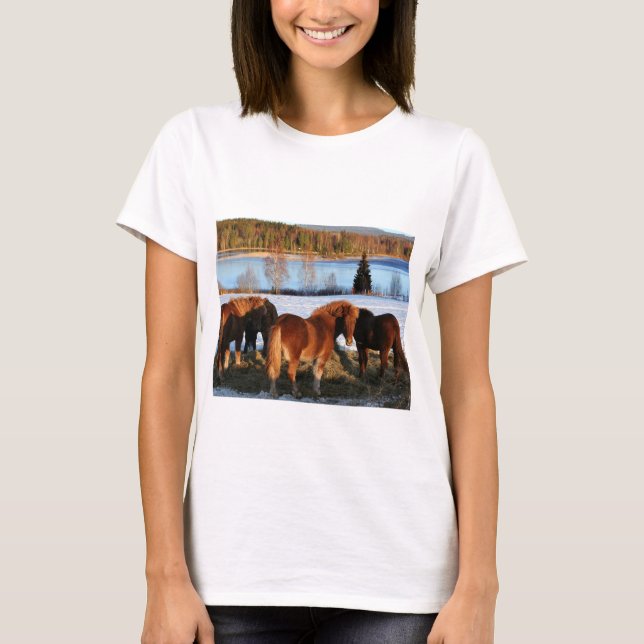 Camiseta Tempo de alimentação (Frente)