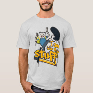 Camiseta Tempo de Aventura Finn "I Am In This Stuff" (Est