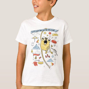 Camiseta Tempo de Aventura "Partido" Jake Sketch