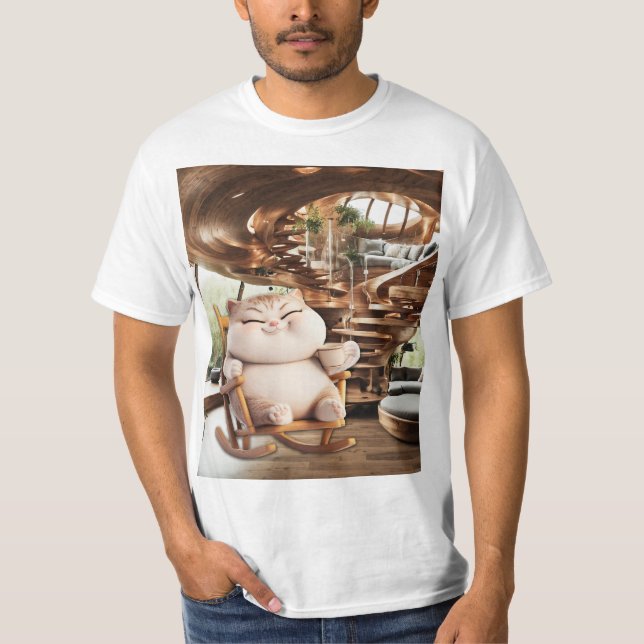 Camiseta Tempo De Café Gordo E Sassado (Frente)