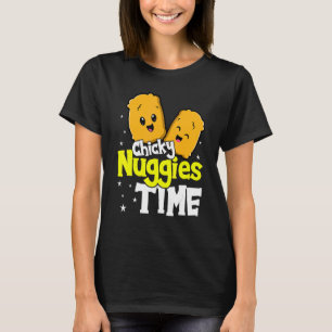 Camiseta Tempo de Chicky Nuggies Fantasia de Nuggets de Fra