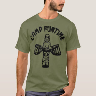 Camiseta Tempo de diversão Clássica do Camp Funtime Rock Di