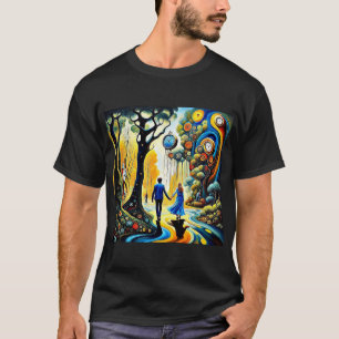 Camiseta Tempo de gastos na floresta