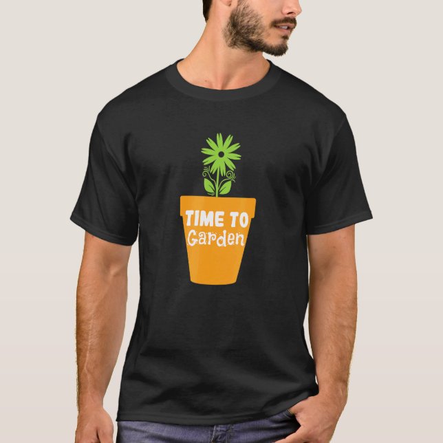 Camiseta Tempo de Jardim Para Jardim (Frente)