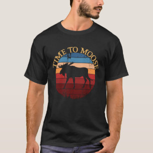 Camiseta Tempo De Moose Na Escandinávia Do Sul Suécia