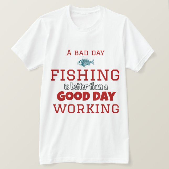 Camiseta Tempo de pesca (Frente do Design)