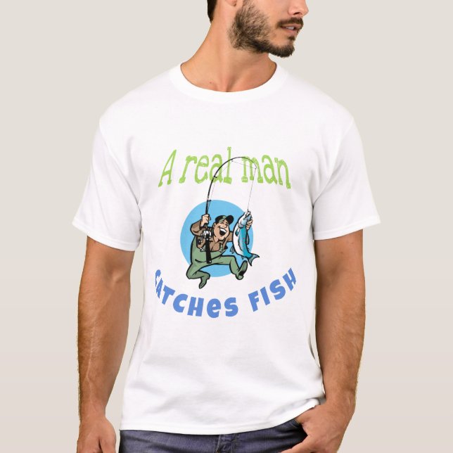 Camiseta Tempo de pesca (Frente)