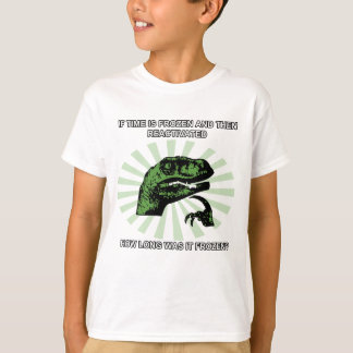 Camiseta Tempo de Philosoraptor