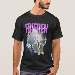 Camiseta Tempo de relaxar no jardim de flores Nemophila com