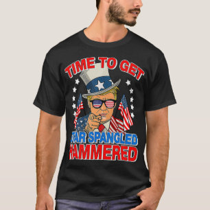 Camiseta Tempo De Trump Para Arremessar Estrela, Hammermers