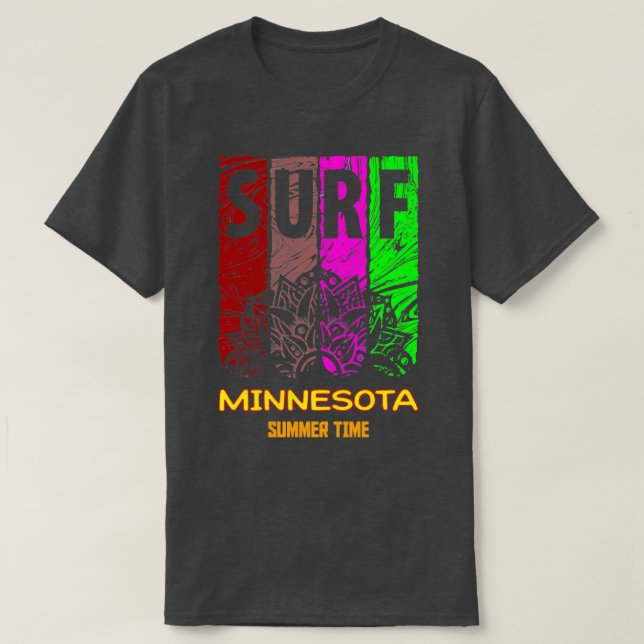 CAMISETA TEMPO DE VERÃO EM MINNESOTA (Frente do Design)