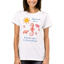 Camiseta Tempo de Verão - Esqueça as Tempestades