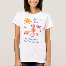 Camiseta Tempo de Verão - Esqueça as Tempestades