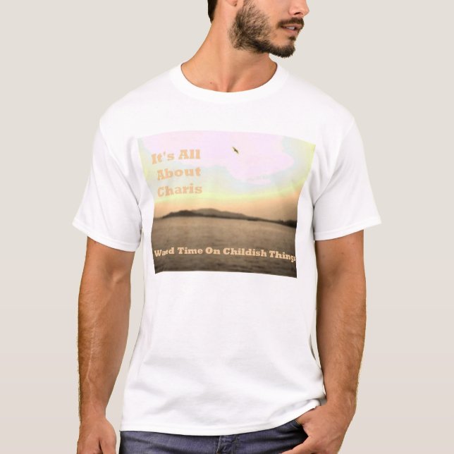 Camiseta Tempo desperdiçado no t-shirt criançola do EP das (Frente)