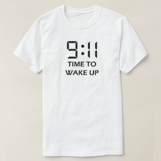 Camiseta tempo do 9:11 acordar