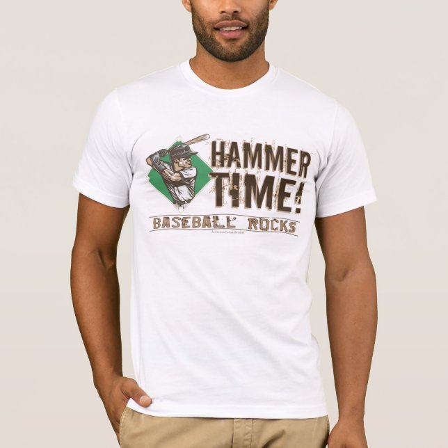 Camiseta Tempo do martelo! T-shirt (Frente)
