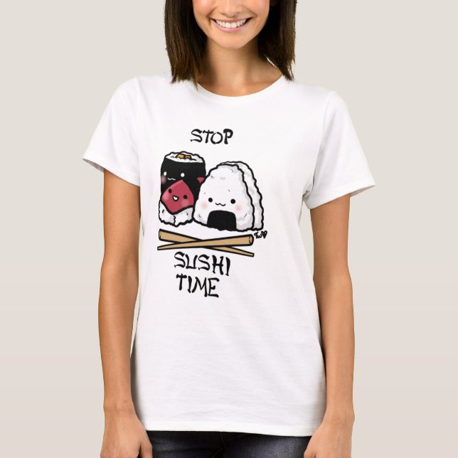 Camiseta Tempo do sushi! (Frente)