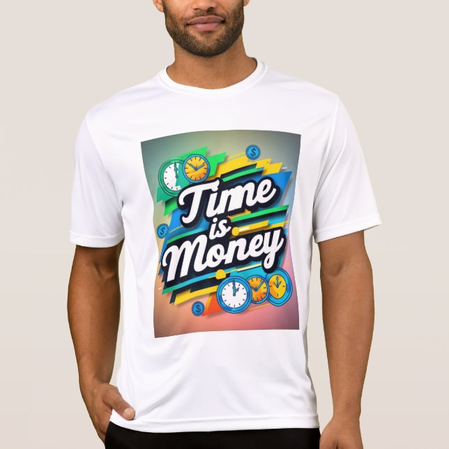 Camiseta Tempo é dinheiro (Frente)