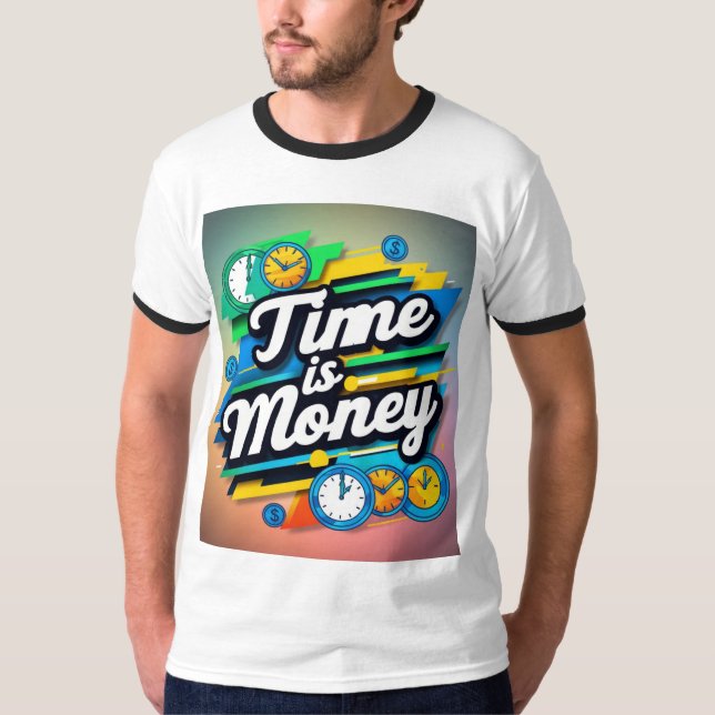 Camiseta Tempo é dinheiro (Frente)