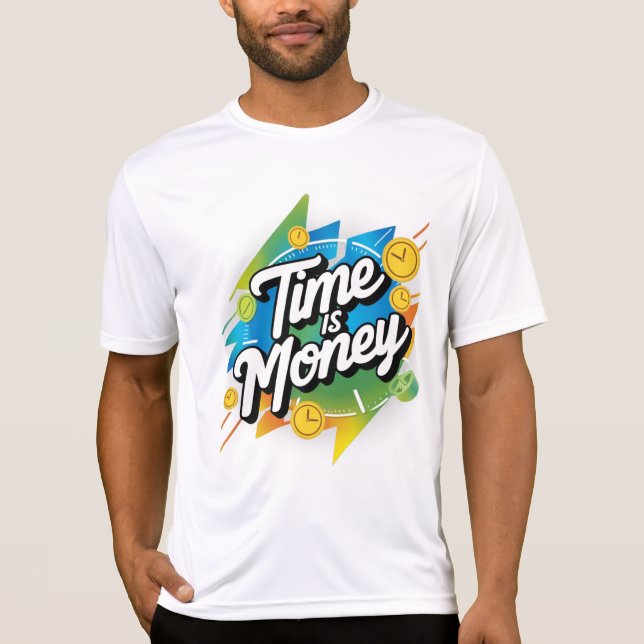Camiseta Tempo é dinheiro (Frente)