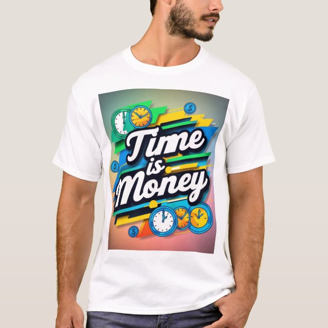 Camiseta Tempo é dinheiro (Frente)