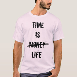 Camiseta "Tempo é vida"