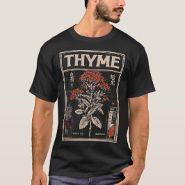 Camiseta Tempo em Thyme: Rastreio Herb
