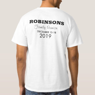 Camiseta Tempo Gasto Com A Família - Reunião Familiar