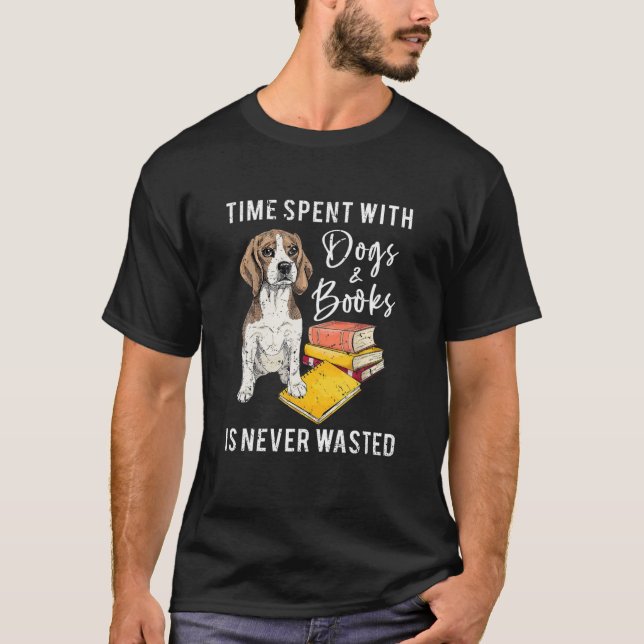 Camiseta Tempo Gasto Com Cães (Frente)