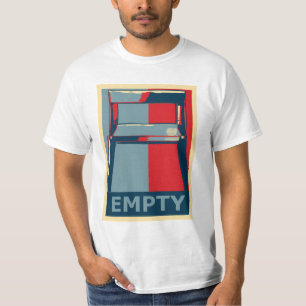 Camiseta Tempo invisível da cadeira de Obama para a mudan