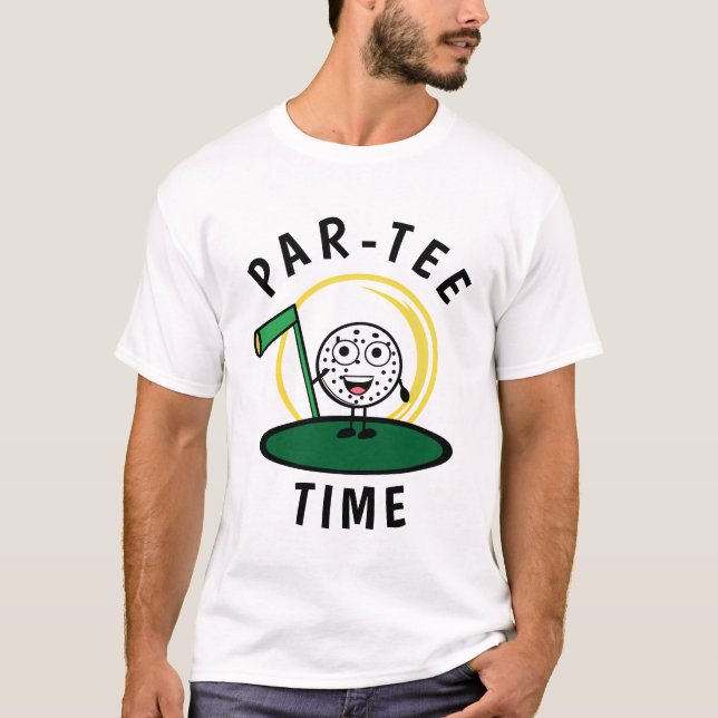 Camiseta Tempo Par-Tee Golfista (Frente)