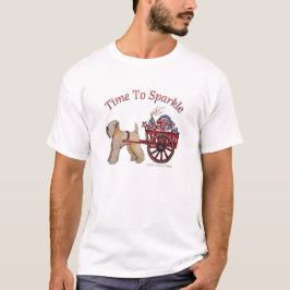 Camiseta Tempo para a Camisa-T dos Homens Estimulantes