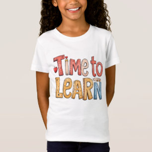 Camiseta Tempo para aprender