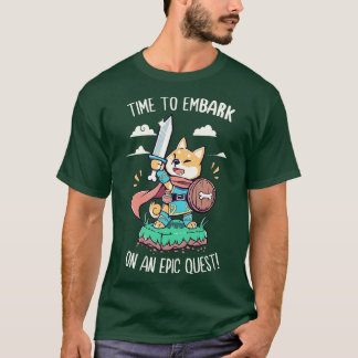 Camiseta Tempo para EmBARK em uma Busca Epic