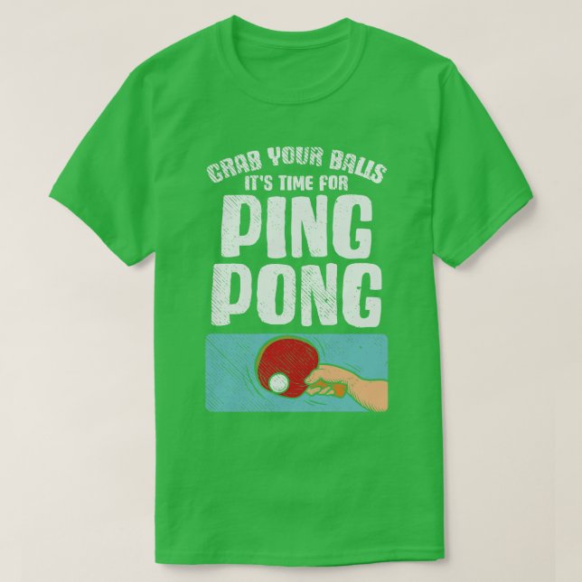 Camiseta Tempo Para Ping Pong (Frente do Design)