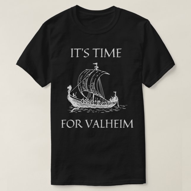 Camiseta Tempo Valheim (Frente do Design)
